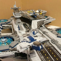 Thumbnail for Building Blocks Movie MOC Super Hero The SHIELD Helicarrier Bricks Toy 07043 - 5