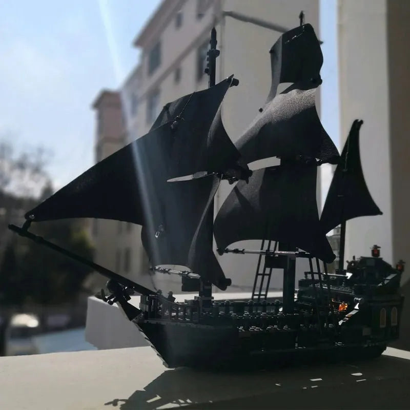 Black pearl toy ship on sale
