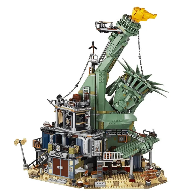 Building Blocks Movie MOC Welcome to Apocalypseburg Bricks Toy - 1