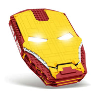 Thumbnail for Building Blocks MOC Movies Marvel Super Hero Iron Man Book Bricks Toy - 1
