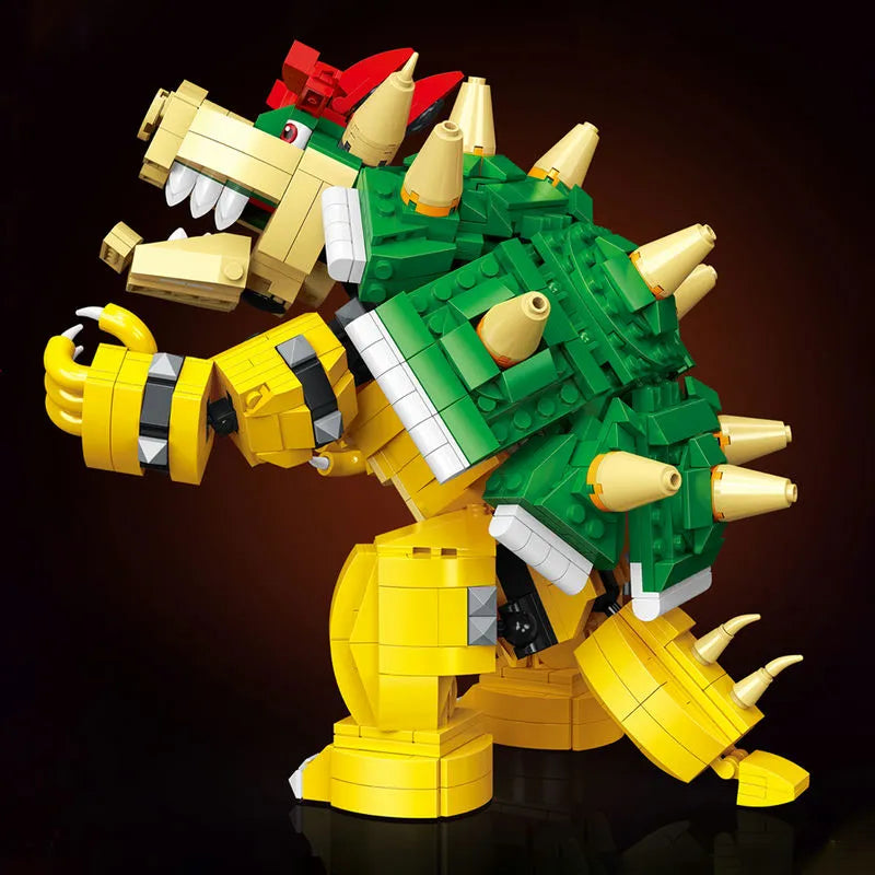 Building Blocks MOC Movies Super Mario Mighty Bowser 99068 Bricks Toy - 4
