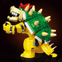 Thumbnail for Building Blocks MOC Movies Super Mario Mighty Bowser 99068 Bricks Toy - 4