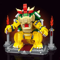 Thumbnail for Building Blocks MOC Movies Super Mario Mighty Bowser 99068 Bricks Toy - 3