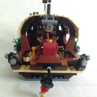 Thumbnail for Building Blocks MOC Ninjago Movie Destiny Bounty Ship Boat Bricks Toy EU - 11