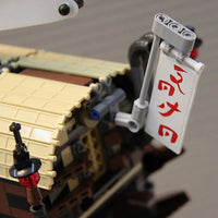 Thumbnail for Building Blocks MOC Ninjago Movie Destiny Bounty Ship Boat Bricks Toy EU - 7