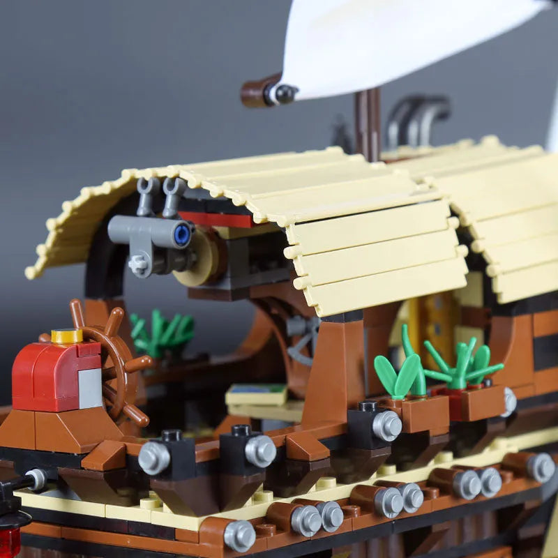 Building Blocks MOC Ninjago Movie Destiny Bounty Ship Bricks Toy 06057 - 17