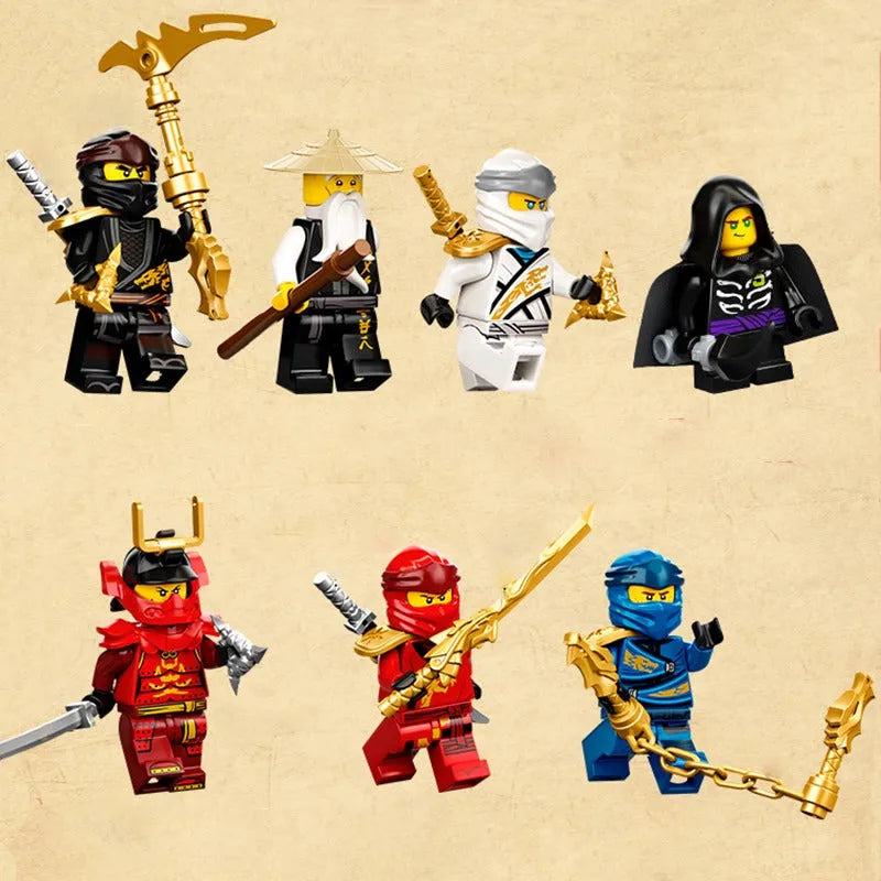 Ninjago characters best sale toys