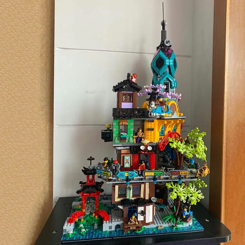 Building Blocks Ninjago MOC X19006 City Gardens Bricks Toys EU Construction Set Toys - 5