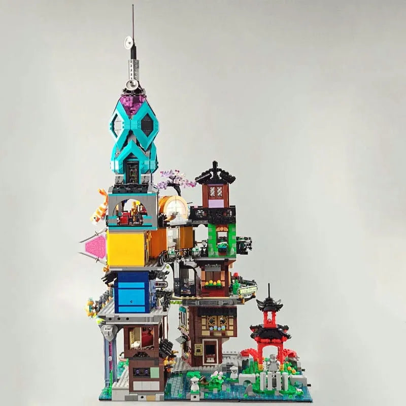 Building Blocks Ninjago MOC X19006 City Gardens Bricks Toys EU Construction Set Toys - 8