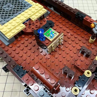 Thumbnail for Building Blocks MOC Pirate Of The Caribbean Battleship Flag Ship Bricks Toys Construction Set Toys - 2
