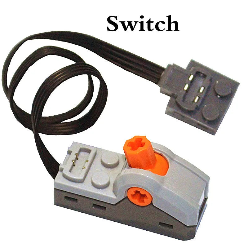 Custom Power Switch Building Blocks for Creative Play