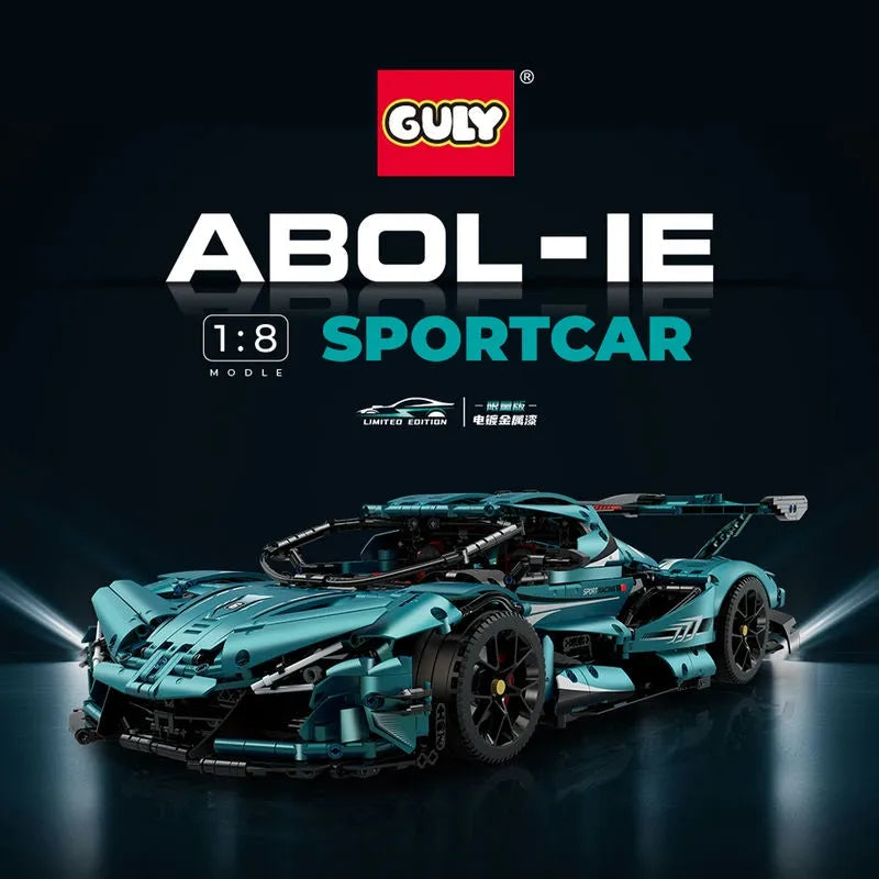 Building Blocks RC APP Gumpert Apollo IE Super Racing Car Bricks Toys MOC 10612 Construction Set Toys - 2