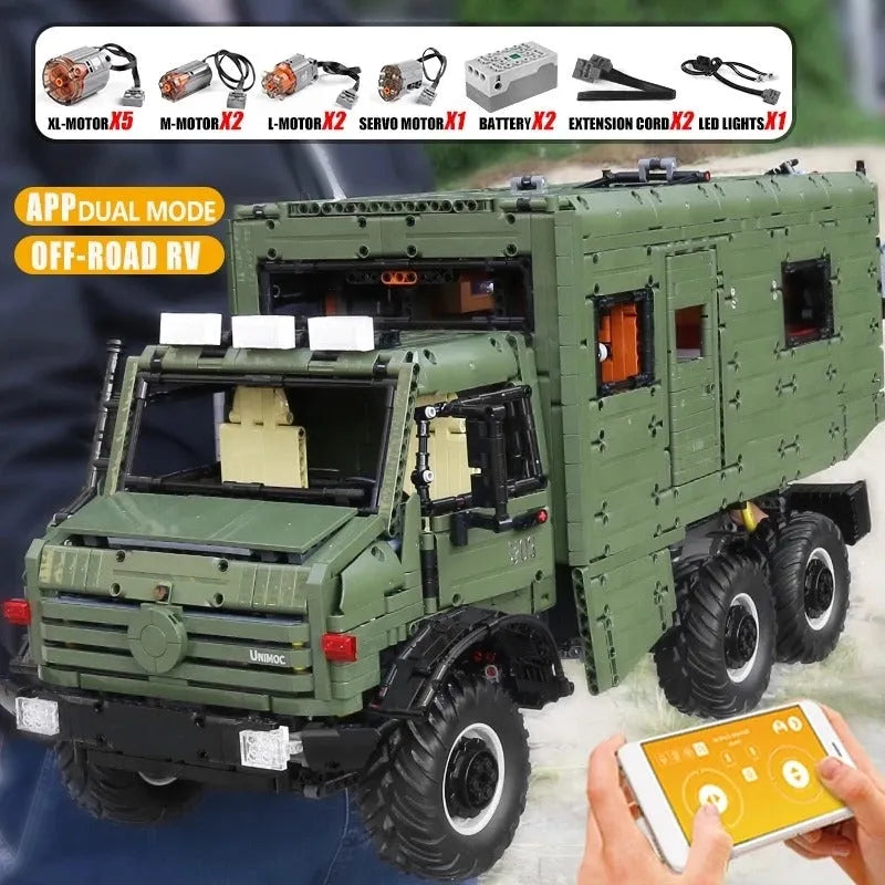Lego unimog hot sale rc