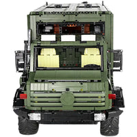 Thumbnail for Building Blocks MOC RC APP Nomadism Off-Road Unimog Truck Bricks Toy - 5