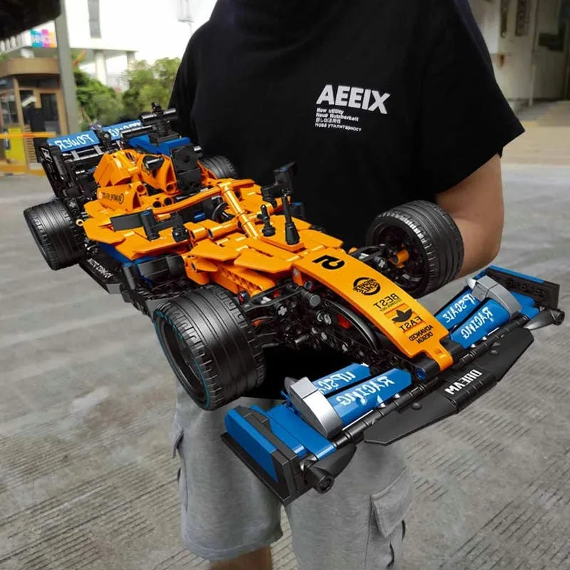F1 Racing Rc Car MOC RC Concept F1 Formula Racing Car Building Blocks