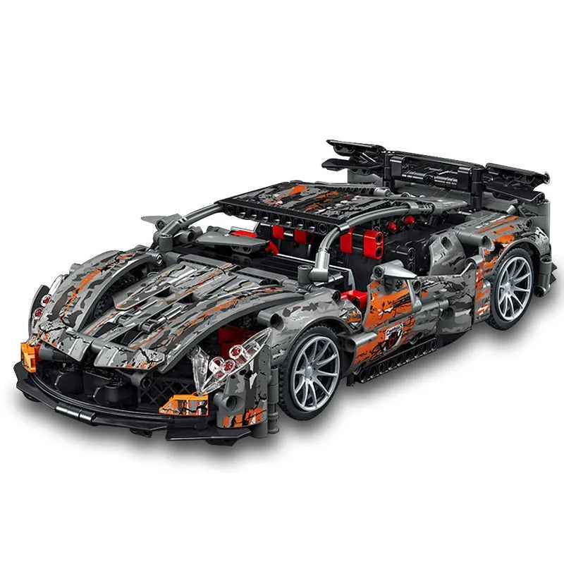 Building Blocks MOC RC Motorized McLaren Concept Roadster Bricks Toy C013 - 5