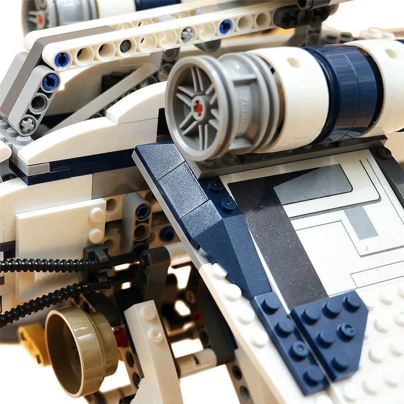 Building Blocks MOC Republic Dropship AT-OT Walker Bricks Toy 05053 - 7