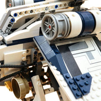 Thumbnail for Building Blocks MOC Republic Dropship AT-OT Walker Bricks Toy 05053 - 7