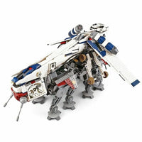 Thumbnail for Building Blocks MOC Republic Dropship AT-OT Walker Bricks Toy 05053 - 15