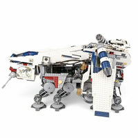 Thumbnail for Building Blocks MOC Republic Dropship AT-OT Walker Bricks Toy 05053 - 2