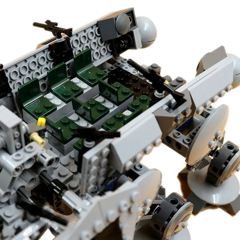 Building Blocks MOC Republic Dropship AT-OT Walker Bricks Toy 05053 - 13