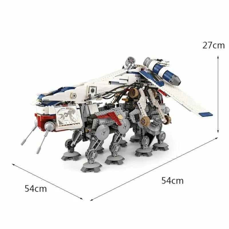 Building Blocks MOC Republic Dropship AT-OT Walker Bricks Toy 05053 - 16