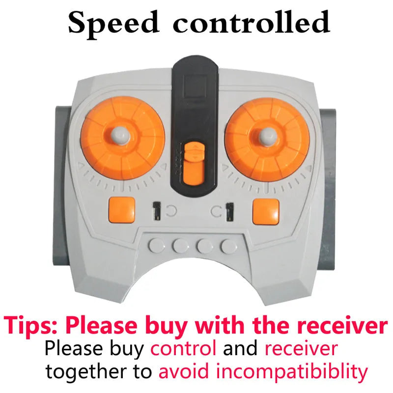 Custom Speed Controller for Building Blocks and Toys