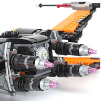 Thumbnail for Building Blocks Star Wars MOC 05004 Poe X-Wing Fighter Bricks Toys - 5
