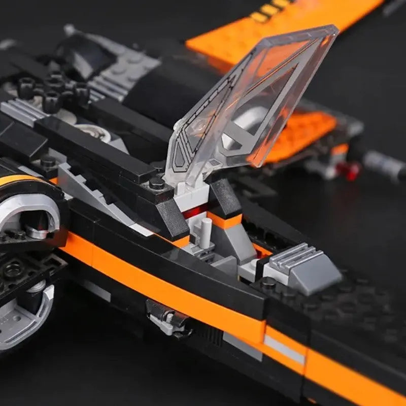 Building Blocks Star Wars MOC 05004 Poe X-Wing Fighter Bricks Toys - 6