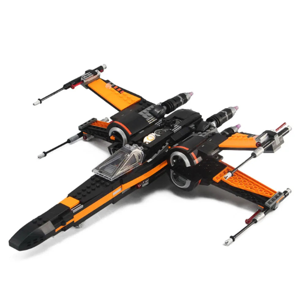 Building Blocks Star Wars MOC 05004 Poe X-Wing Fighter Bricks Toys - 1
