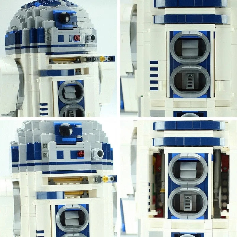 Building Blocks Star Wars MOC 05043 The R2D2 Robot Bricks Toys Construction Set Toys - 7
