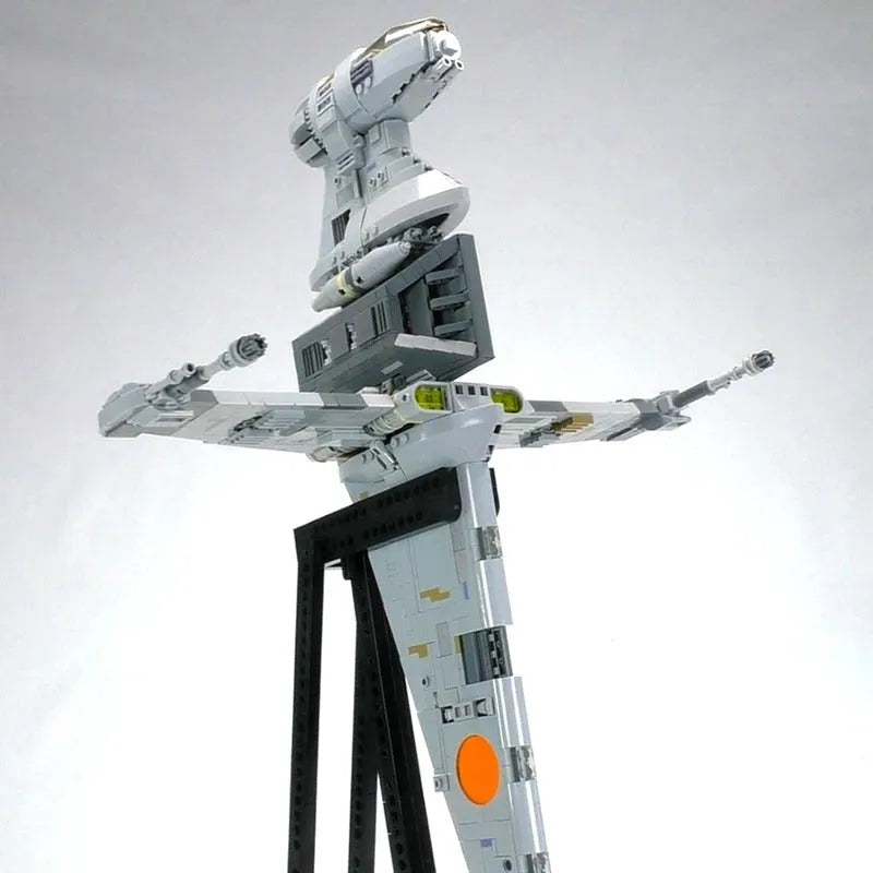 Building Blocks Star Wars MOC 05045 B-Wing Fighter Bricks Toys - 9