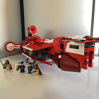 Thumbnail for Building Blocks MOC Star Wars 05070 Republic Cruiser Bricks Toy - 9