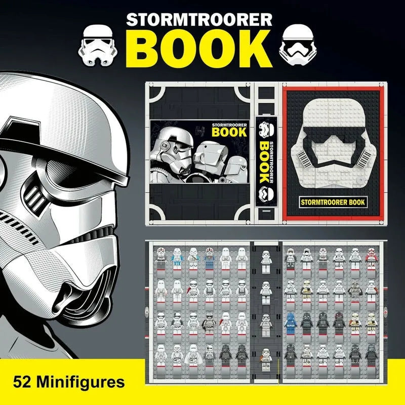 Building Blocks Star Wars MOC 13003 Storm Trooper Book Bricks Toy - 2