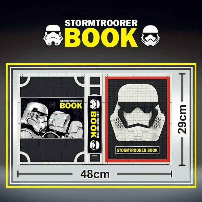 Building Blocks Star Wars MOC 13003 Storm Trooper Book Bricks Toy - 3