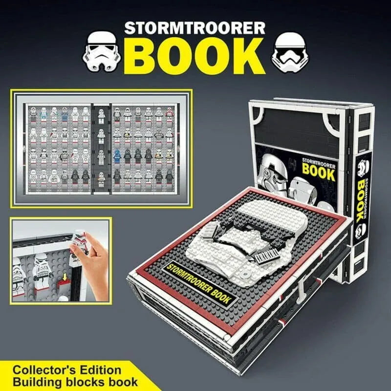 Building Blocks Star Wars MOC 13003 Storm Trooper Book Bricks Toy - 5