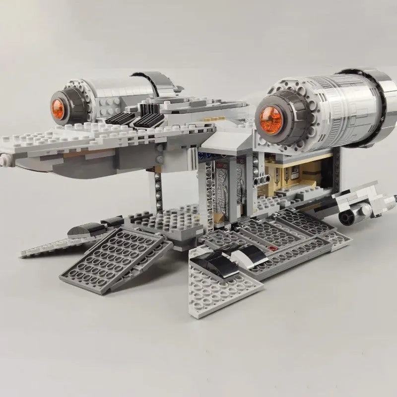 Building Blocks Star Wars 60017 MOC Razor Crest Bricks Toys - 7