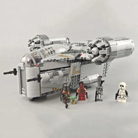 Thumbnail for Building Blocks Star Wars 60017 MOC Razor Crest Bricks Toys - 5
