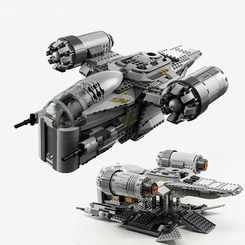 Building Blocks Star Wars 60017 MOC Razor Crest Bricks Toys - 8