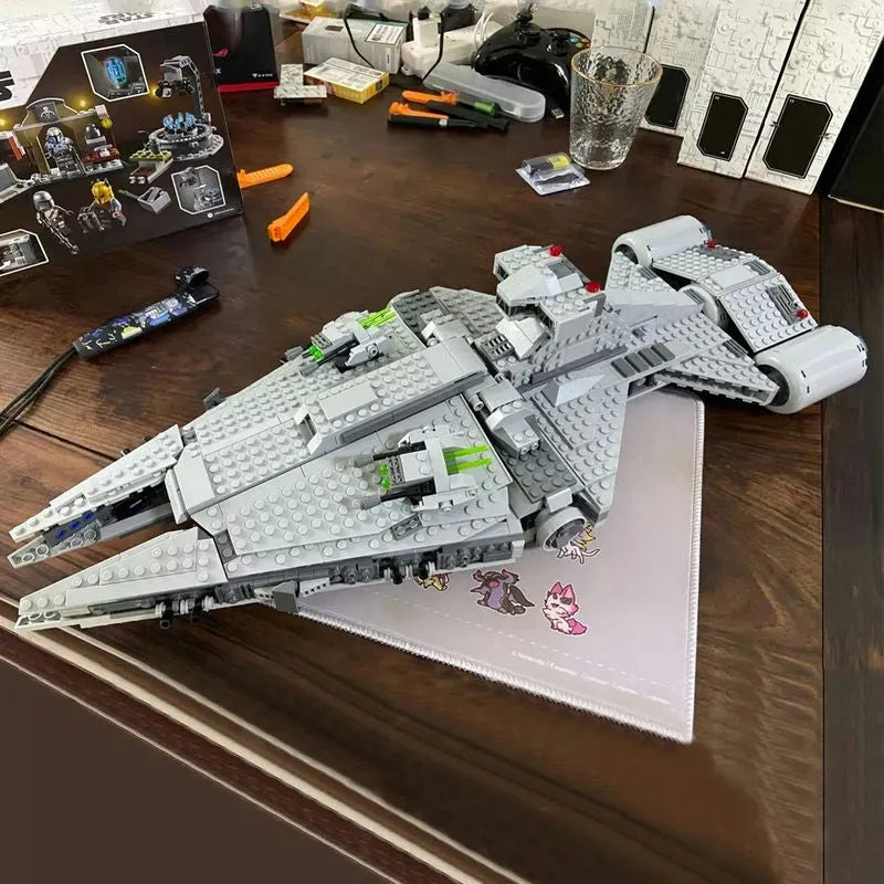 Building Blocks MOC Star Wars 89006 Imperial Light Cruiser Bricks Toy - 6