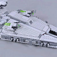 Thumbnail for Building Blocks MOC Star Wars 89006 Imperial Light Cruiser Bricks Toy - 3