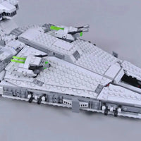 Thumbnail for Building Blocks MOC Star Wars 89006 Imperial Light Cruiser Bricks Toy - 4