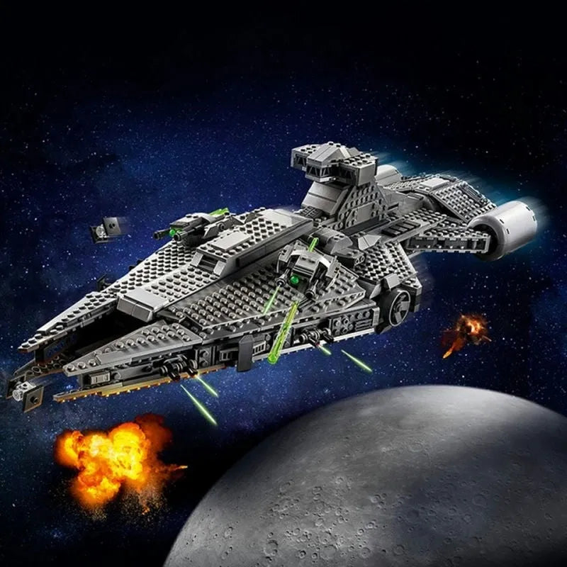 Building Blocks MOC Star Wars 89006 Imperial Light Cruiser Bricks Toy - 1