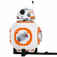 Thumbnail for Building Blocks Star Wars MOC BB-8 Robot Bricks Toys 10906 - 3