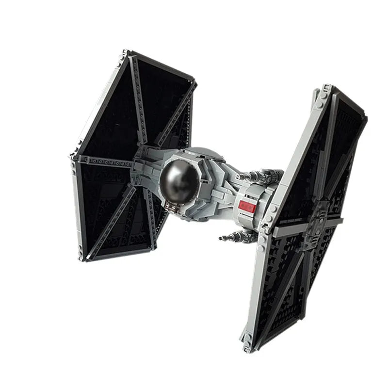 Building Blocks Star Wars Custom MOC Brute TIE Interceptor Bricks Toy - 1