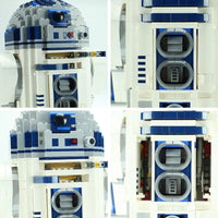 Thumbnail for Building Blocks Star Wars Building Blocks MOC R2D2 Robot Kids Bricks Toys Construction Set Toys - 5