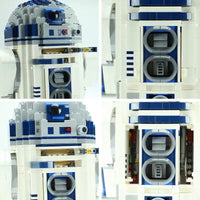 Thumbnail for Building Blocks Star Wars MOC R2D2 Robot Kids Bricks Toys - 5