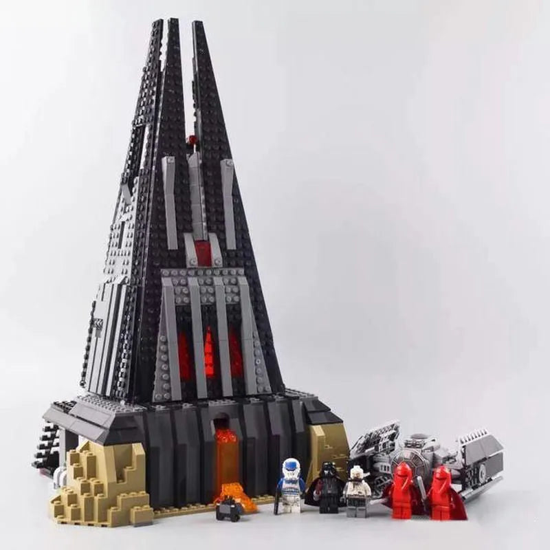 Indrømme komedie Doktor i filosofi Star Wars MOC Darth Vader Castle Bricks Toys 05152