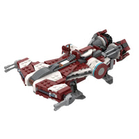 Thumbnail for Building Blocks Star Wars MOC Defender - Class Cruiser Bricks Toys 05085 - 4
