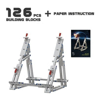 Thumbnail for Building Blocks Star Wars MOC Display Stand For Millennium Falcon Bricks Toy - 2